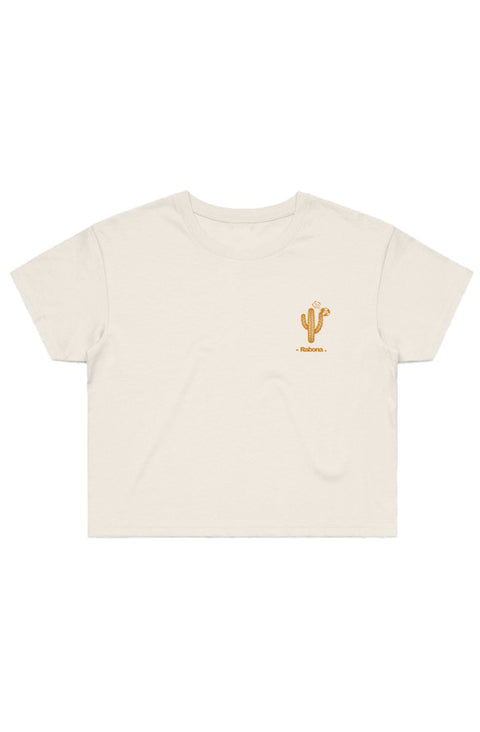 Crop Tee - cactus